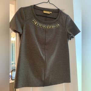 Thick knit Princess Vera Wang T-Shirt with Rhinestones. Very cute.
